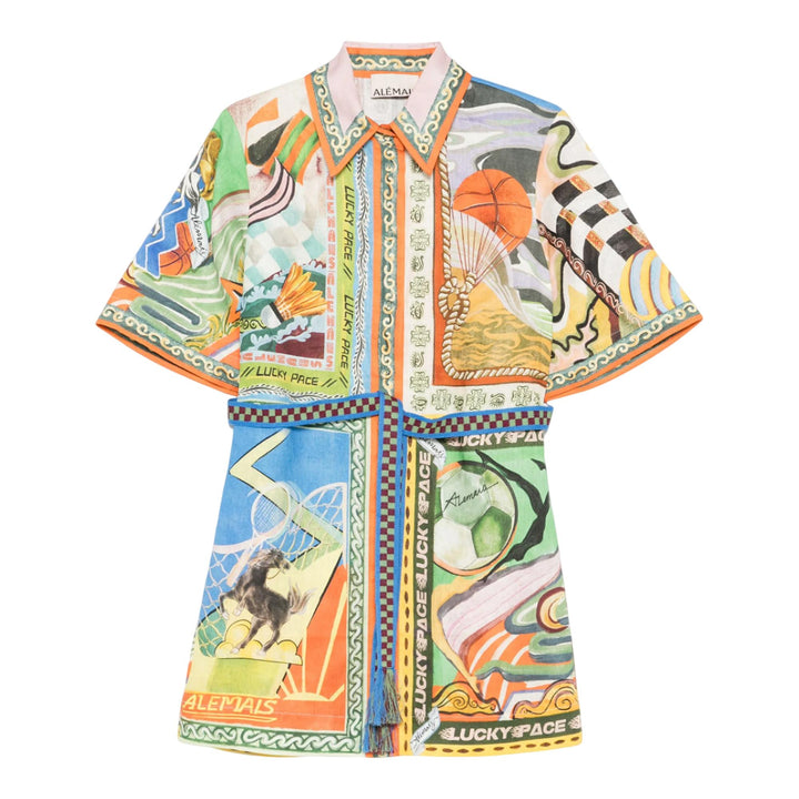 Club21 - ALEMAIS - Lucky Pace Mini Dress - WOVEN DRESSES - Print