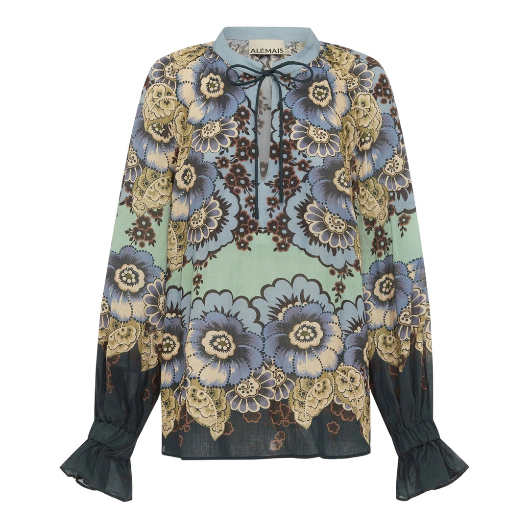 Club21 - ALEMAIS - Madalena Top - BLOUSES - Blue