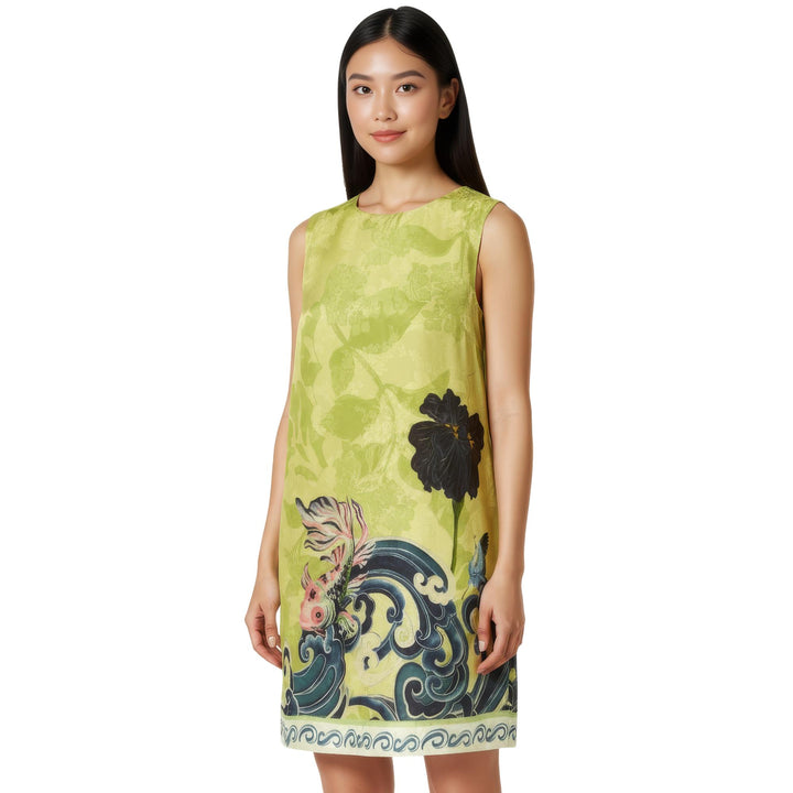 Club21 - ALEMAIS - Rochester Mini Dress - WOVEN DRESSES - Gold