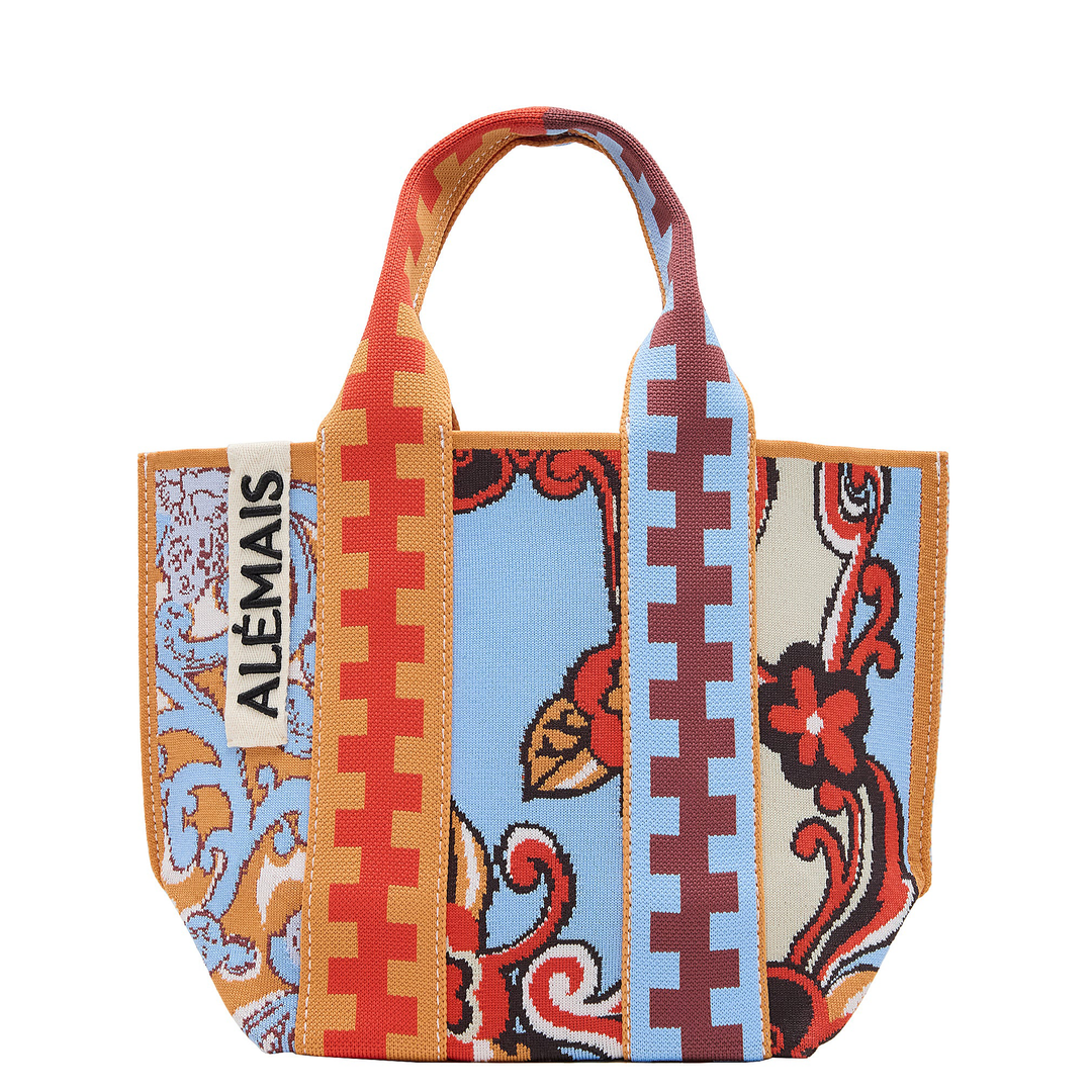 ALEMAIS_Spliced_Jacquard_Mini_Tote_Multi