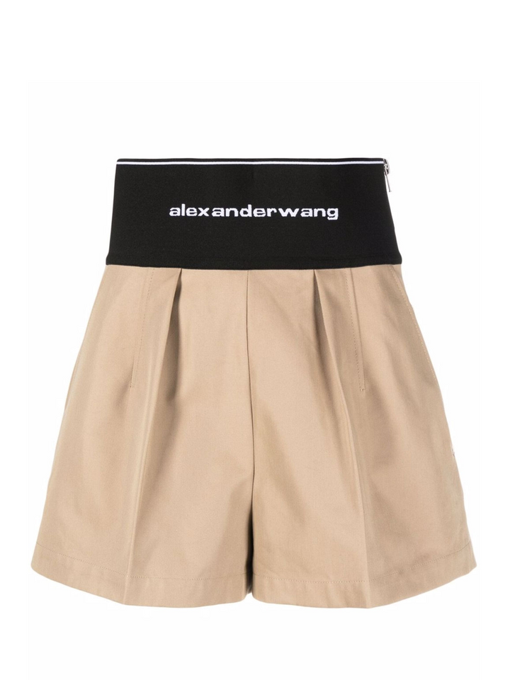 ALEXANDER_WANG_Safari_Short_In_Cotton_Tailoring-beige