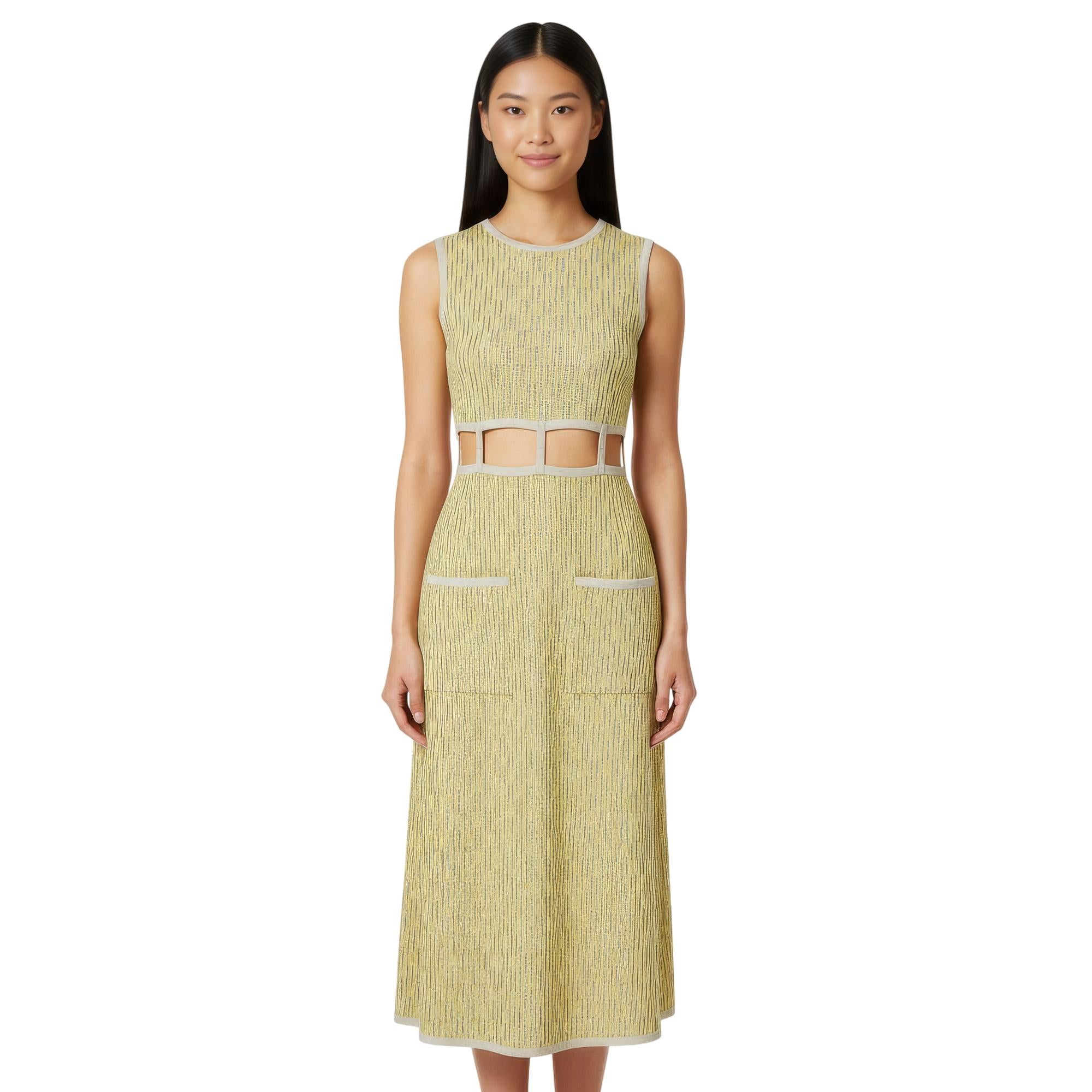 ALEXIS Renee Dress GOLD / S