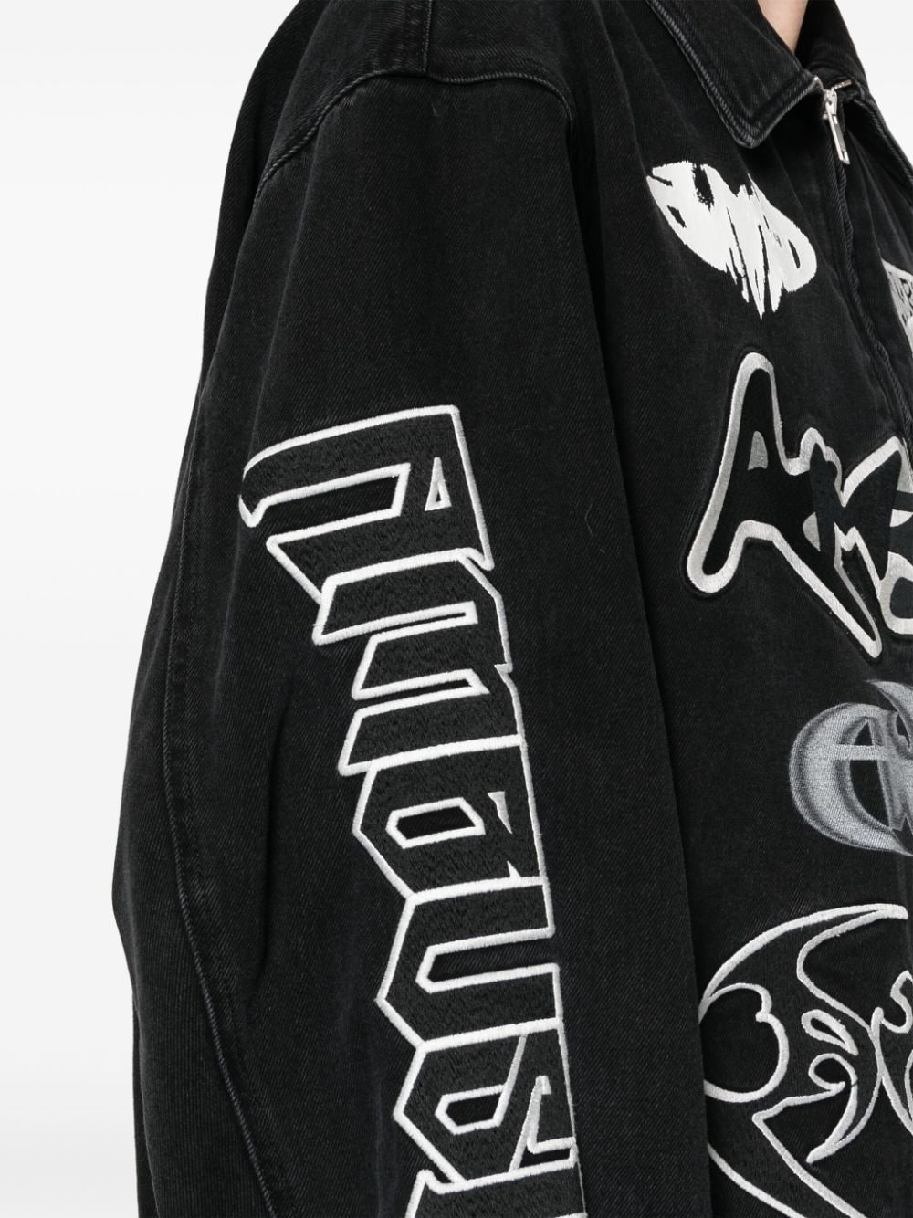 AMBUSH-Patch-Denim-Bomber-Black-6