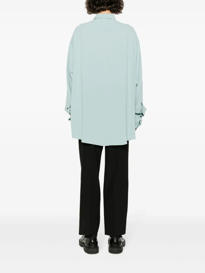 AMI-Paris-Oversize-Shirt-Blue-4