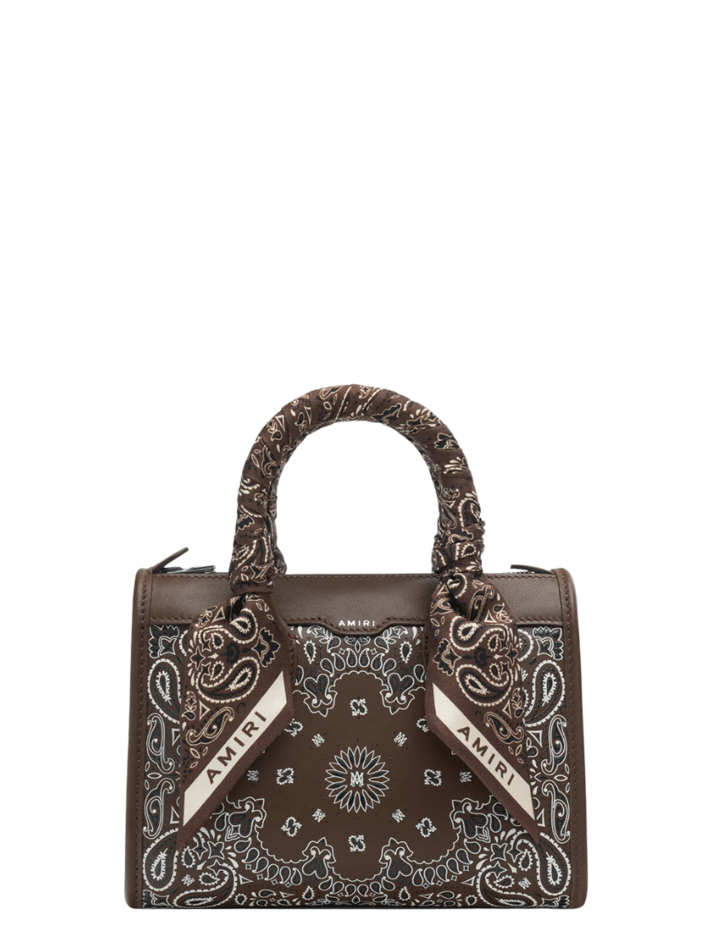 AMIRI-Bandana-Micro-Triangle-Handbag-Brown-1