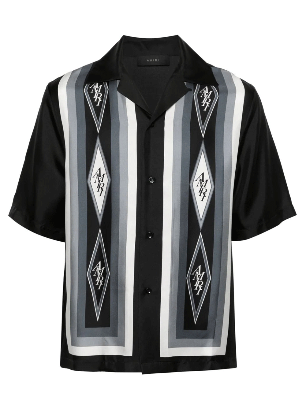 AMIRI-Diamond-Bowling-Shirt-Black-1