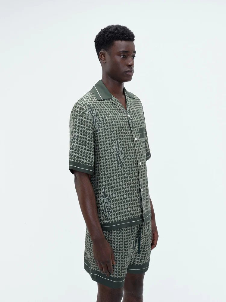 AMIRI-Houndstooth-Bowling-Shirt-Green-4