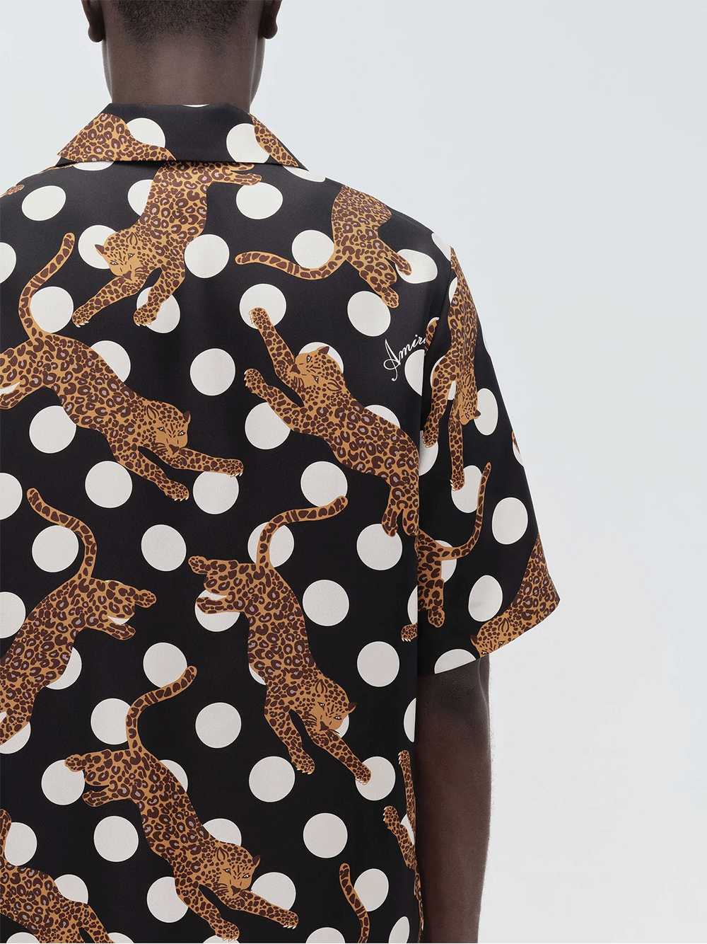 AMIRI-Leopard-Polka-Dots-Bowling-Shirt-Black-7