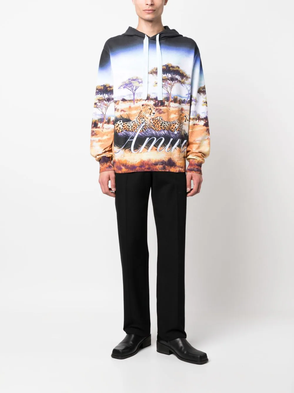 AMIRI Safari Oversized Hoodie Multi 2