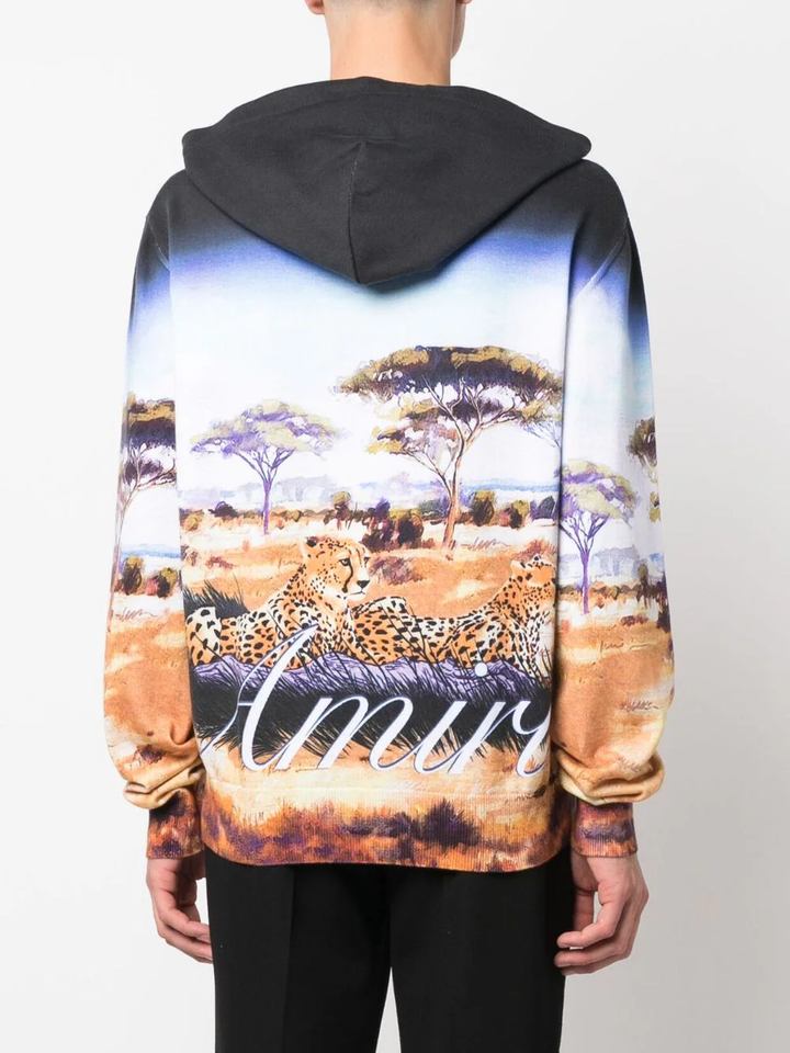 AMIRI Safari Oversized Hoodie Multi 4