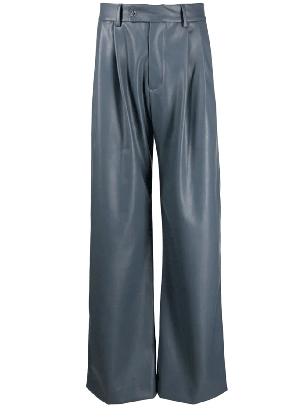 AMIRI-Vegan-Pleat-Trousers-Blue-1