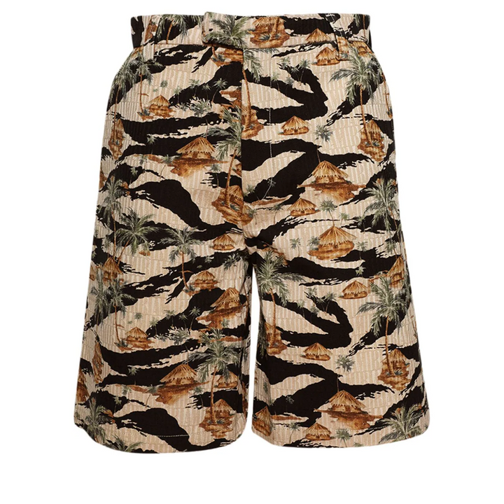 Amiri Repeat Palm Skater Shorts