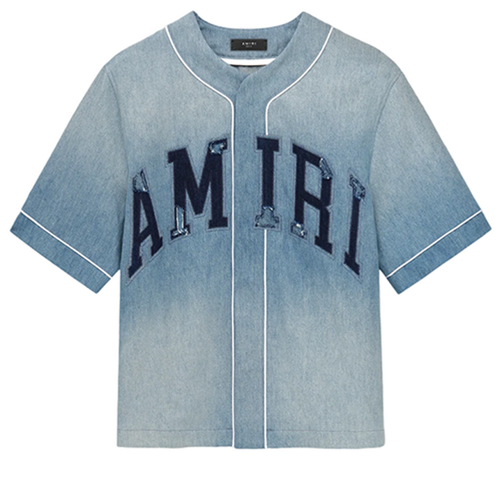 Amiri Sunfaded Baseball Shirt