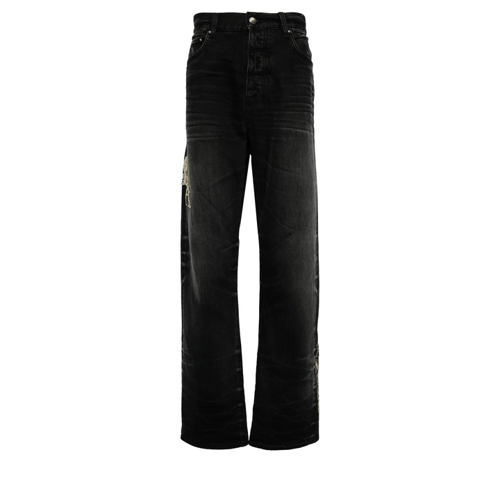 Baroque Logo Straight Jean