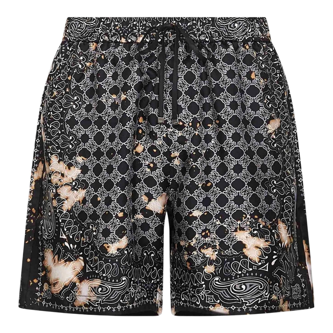 Club21 - AMIRI - Bleach Bandana Short - SHORTS - Black