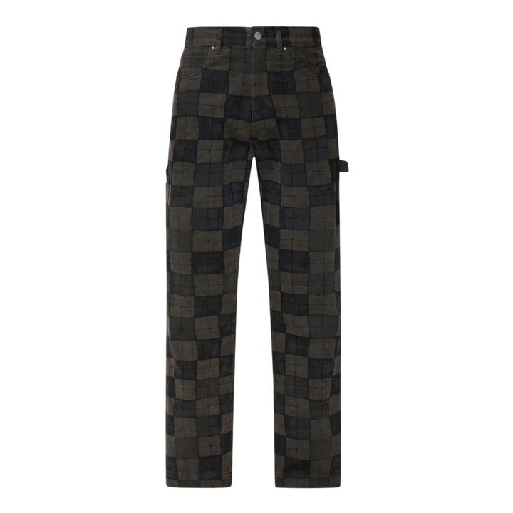 Checkered Carpenter Jeans