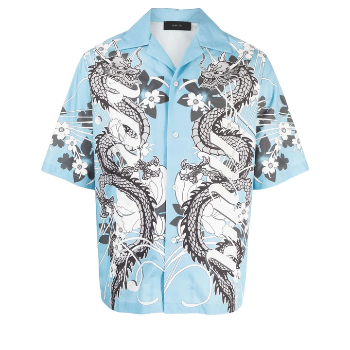 Chinese New Year Dragon Bowling Shirt