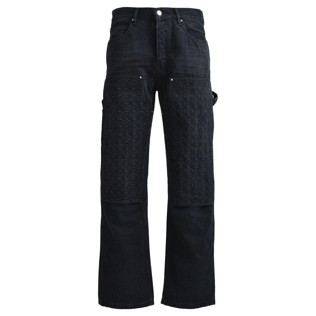 AMIRI_Debossed_Ma_Quad_Carpenter_Jeans_Black