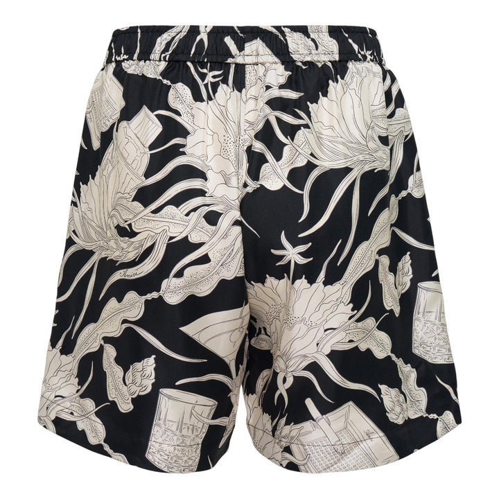 Club21 - AMIRI - Floral Short - SHORTS - Black