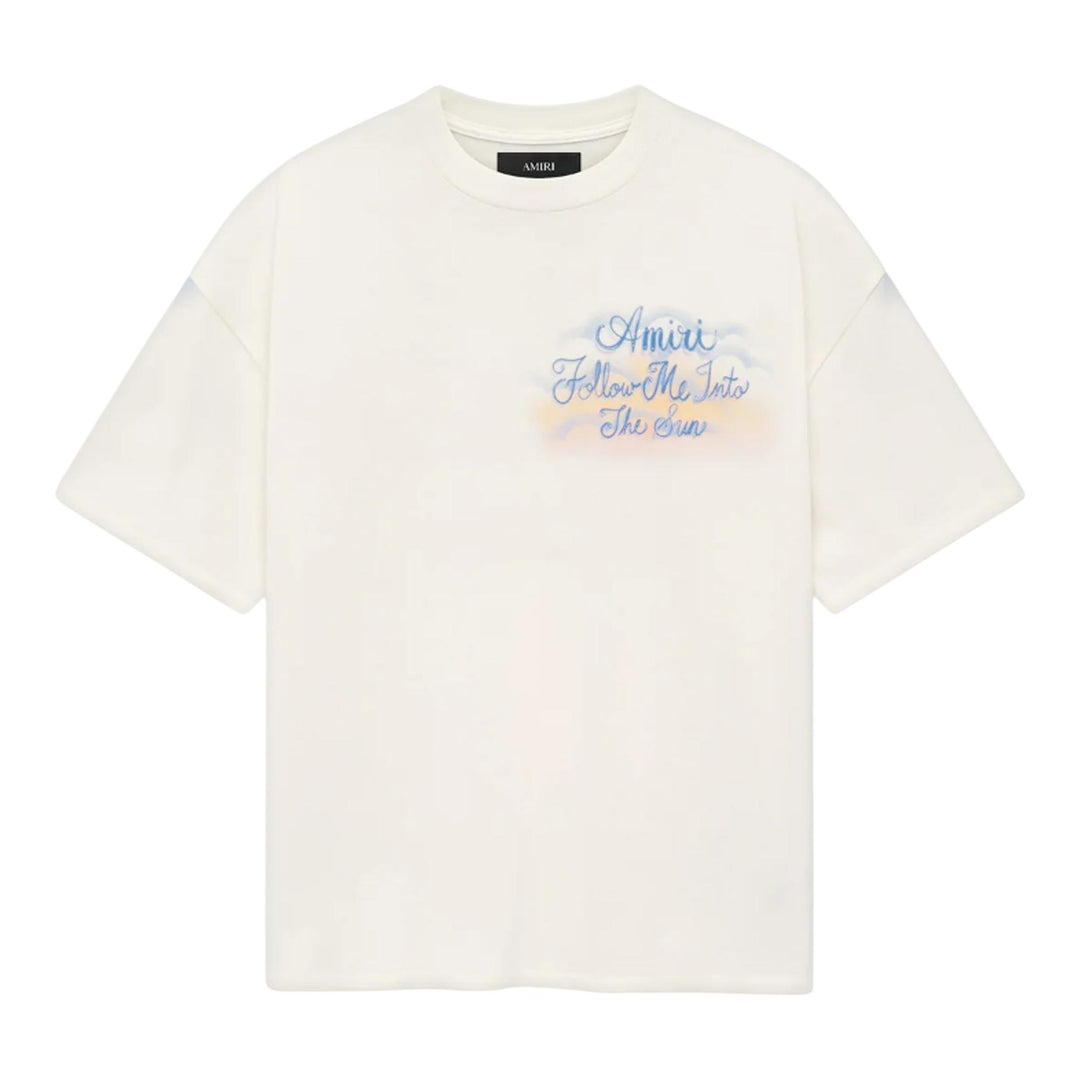 Club21 - AMIRI - Follow Me Oversized Tee - TEES - Ivory