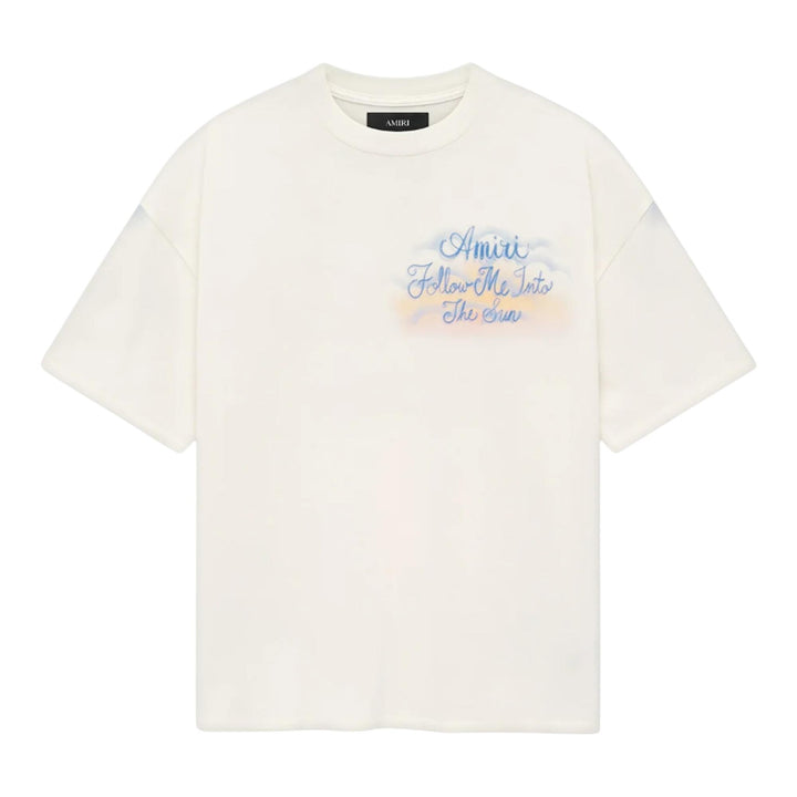 Club21 - AMIRI - Follow Me Oversized Tee - TEES - Ivory