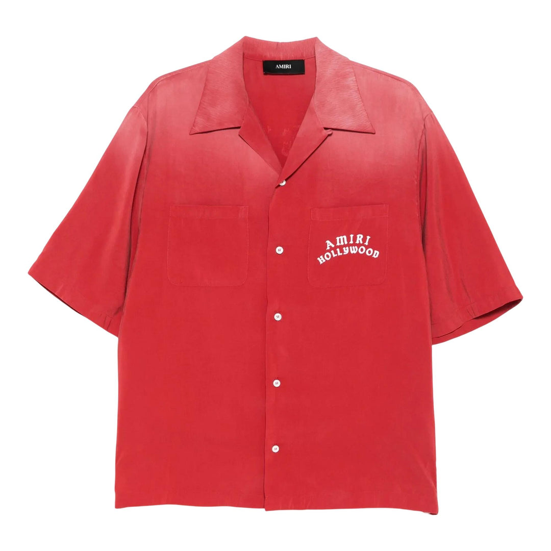 Club21 - AMIRI - Hollywood Bowling Shirt - SHIRTS - Red