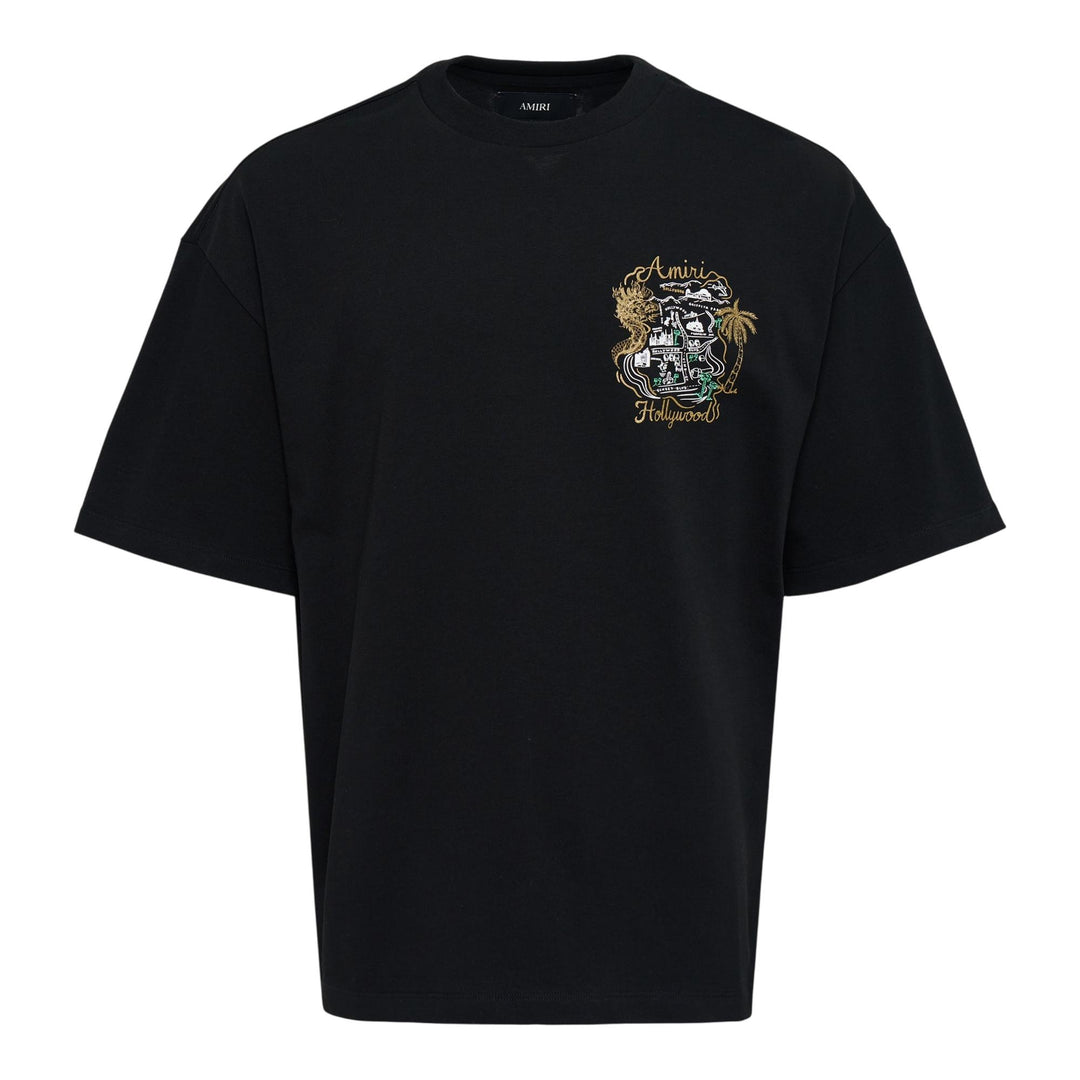 Club21 - AMIRI - Hollywood Oversized Tee - TEES - Black