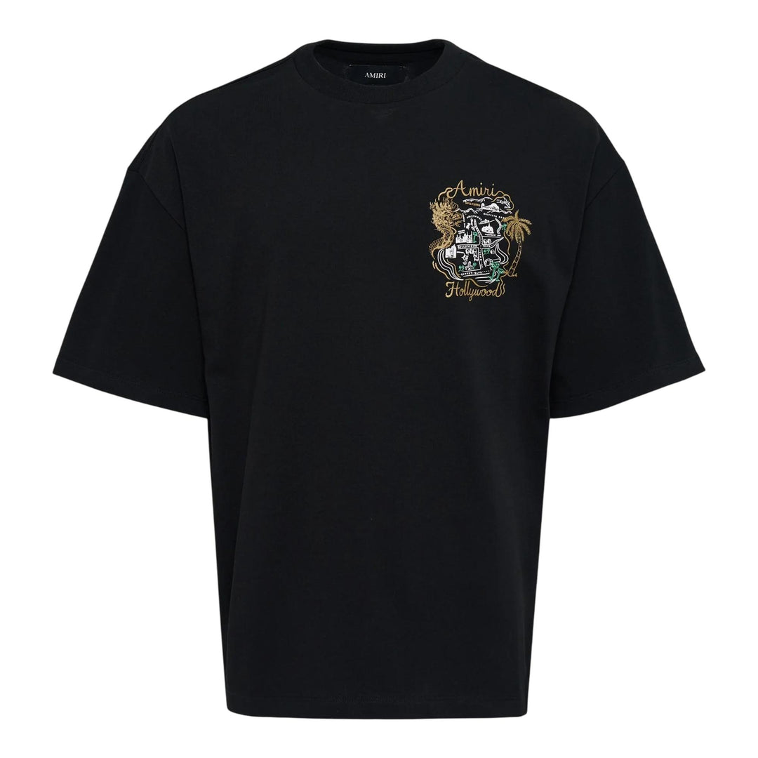 Club21 - AMIRI - Hollywood Oversized Tee - TEES - Black