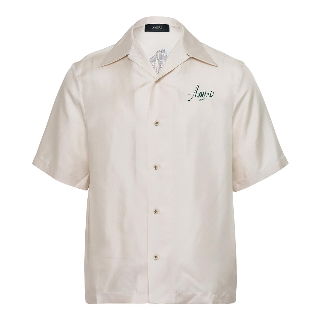 Club21 - AMIRI - Hotel Bowling Shirt - SHIRTS - Off-White