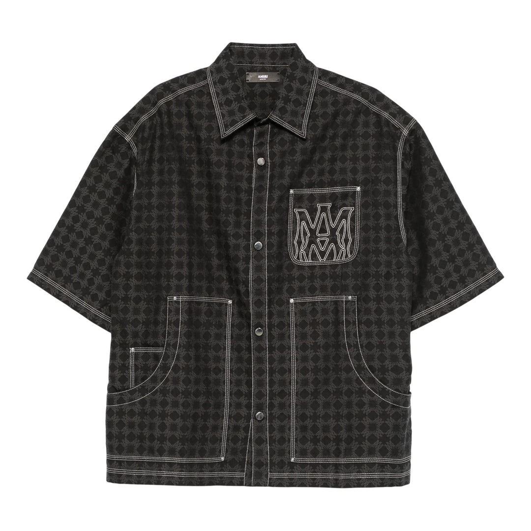 Club21 - AMIRI - MA Quad Work Shirt - SHIRTS - Black