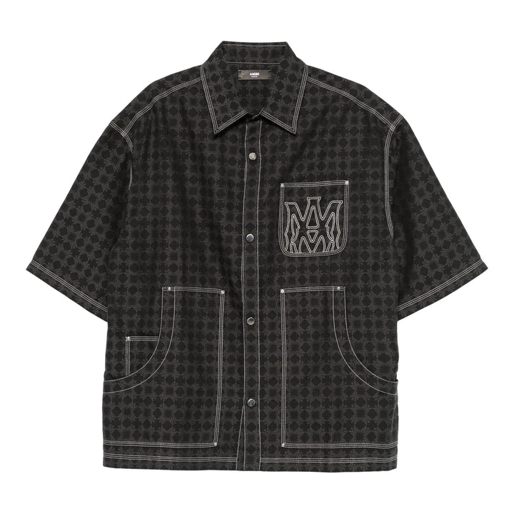 Club21 - AMIRI - MA Quad Work Shirt - SHIRTS - Black