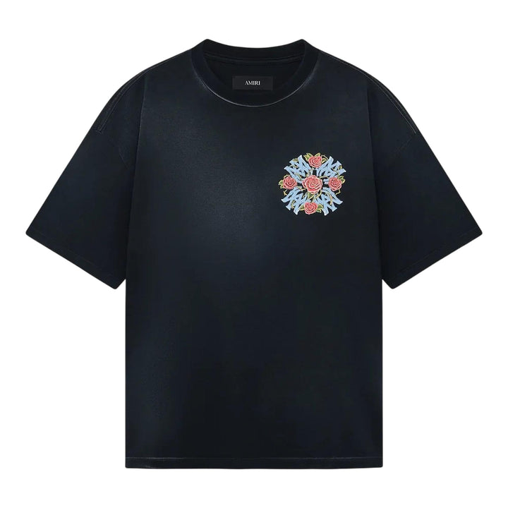 Club21 - AMIRI - Out For Trouble Oversized Tee - TEES - Black