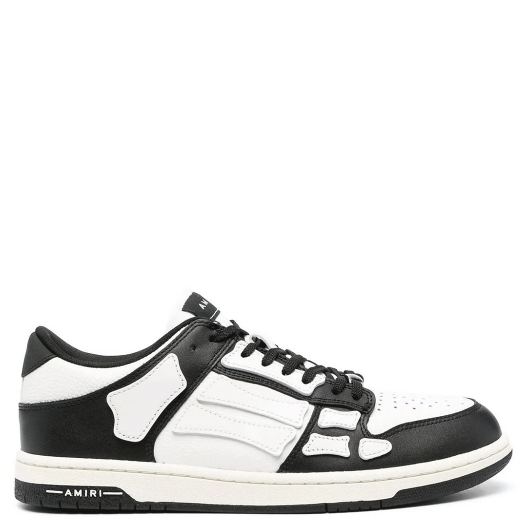 Skel Top Low Black White Sneakers – - Main Image