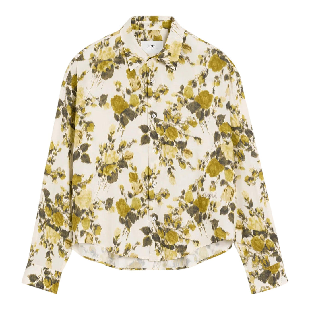 Club21 - AMI - AMI Boxy Shirt - SHIRTS - Lime Green