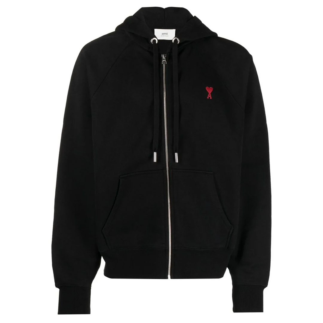 Ami De Coeur Zipped Hoodie