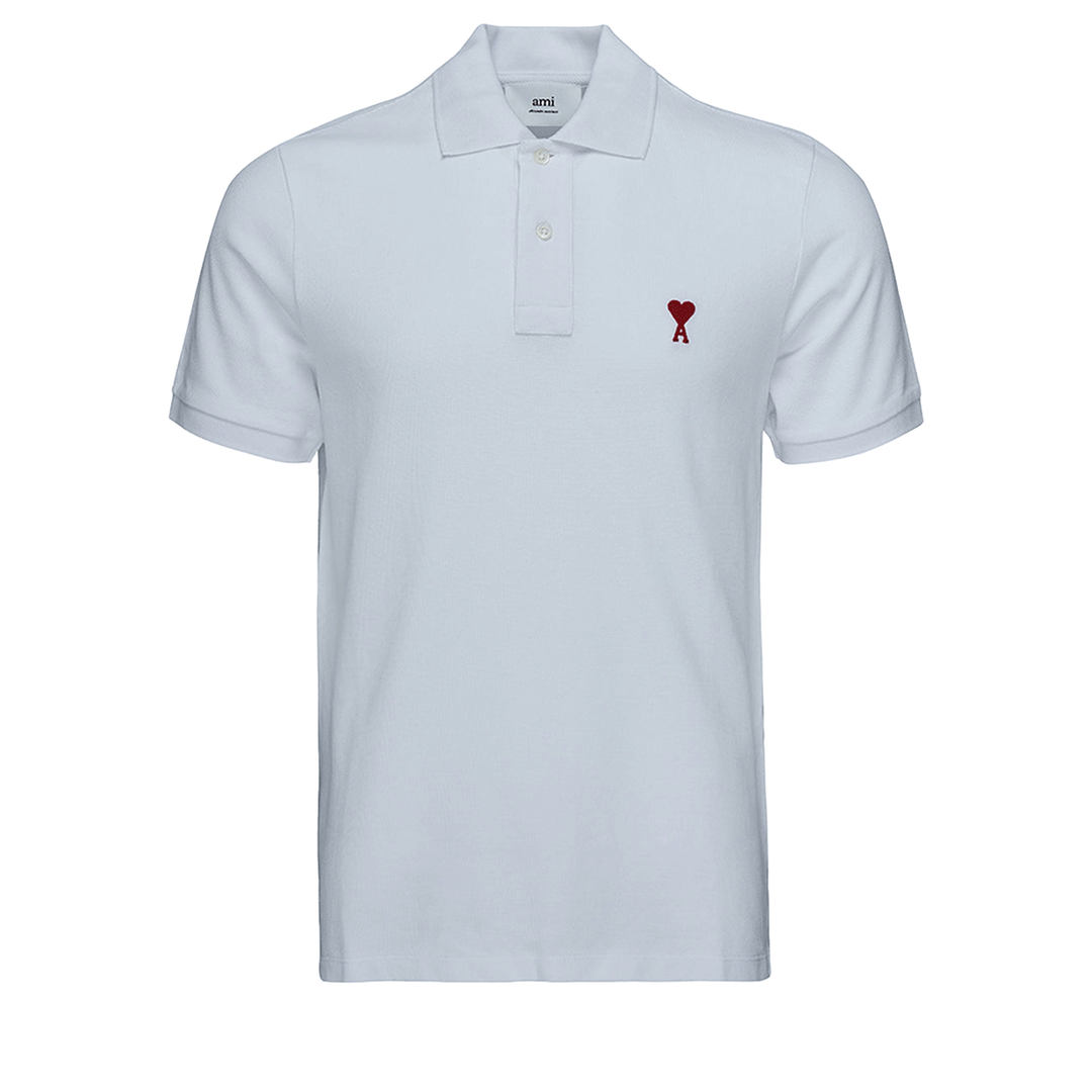 AMI_Ami_De_Coeur_Polo_White