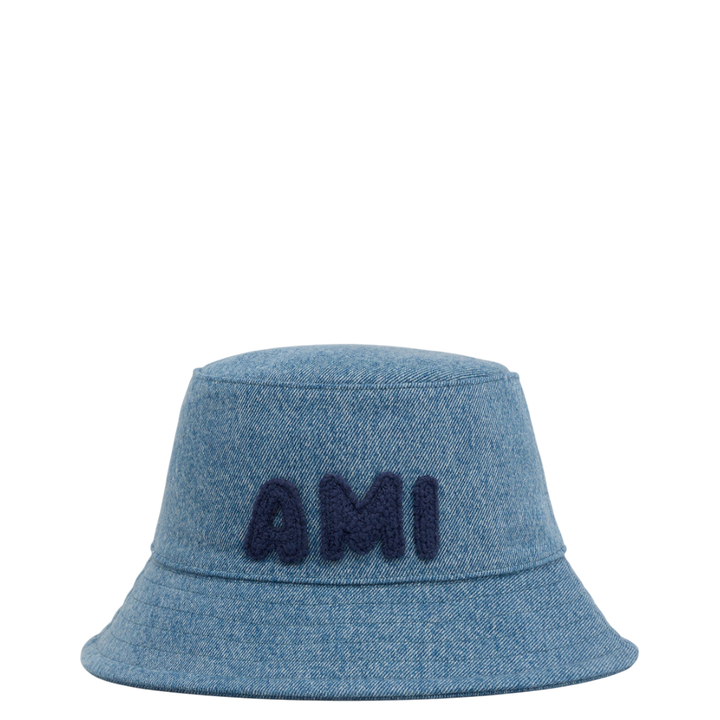 AMI_Ami_Paris_Bucket_Hat_Blue