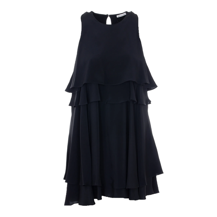 Sleeveless Dress With Ruffle
