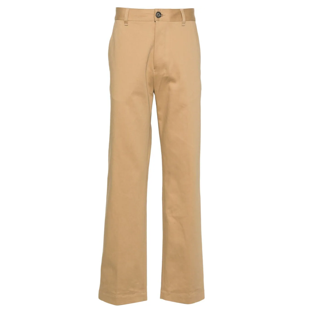 AMI_Straight_Chino_Trousers_Beige