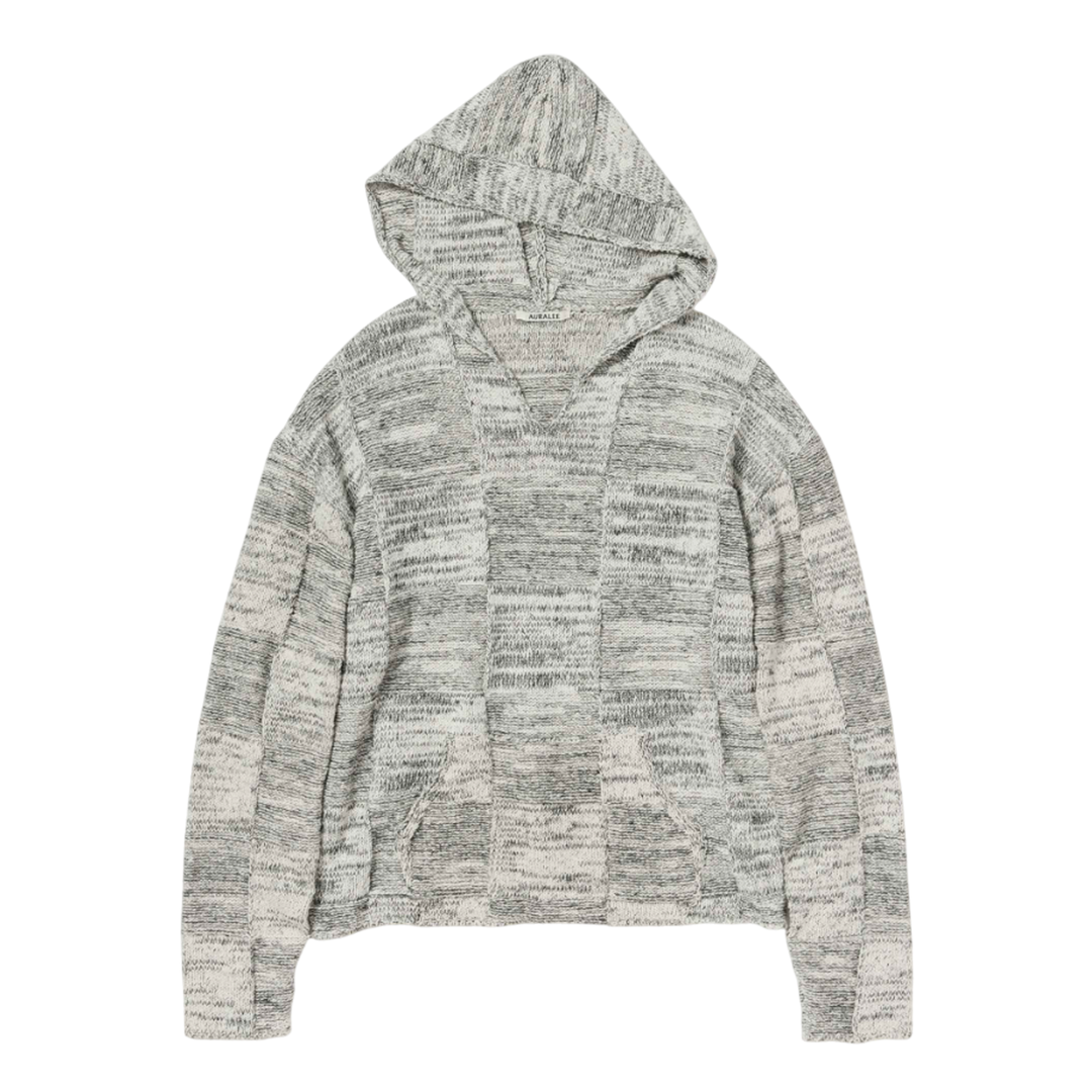 Cotton Linen Knit Parka