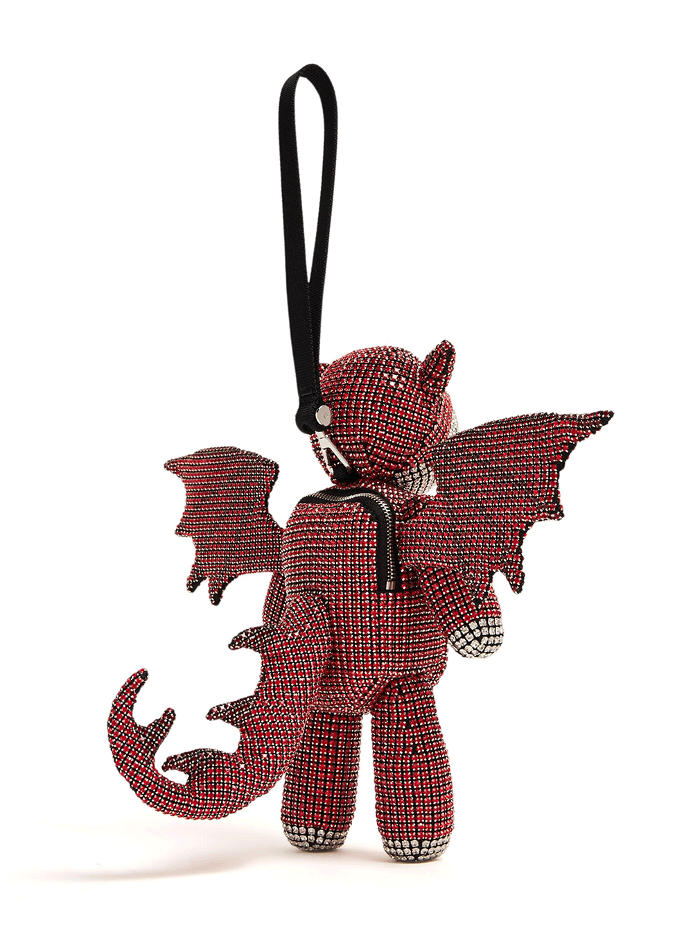 Alexander-Wang-Beiress-Dragon-Wristlet-Red-2