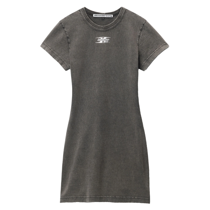 Blade Logo-Embossed Minidress In Cotton