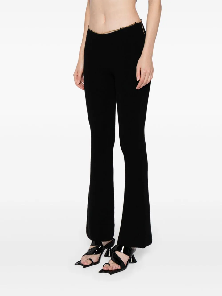 Alexander-Wang-Boot-Leg-Pants-With-Logo-Waist-Black-3