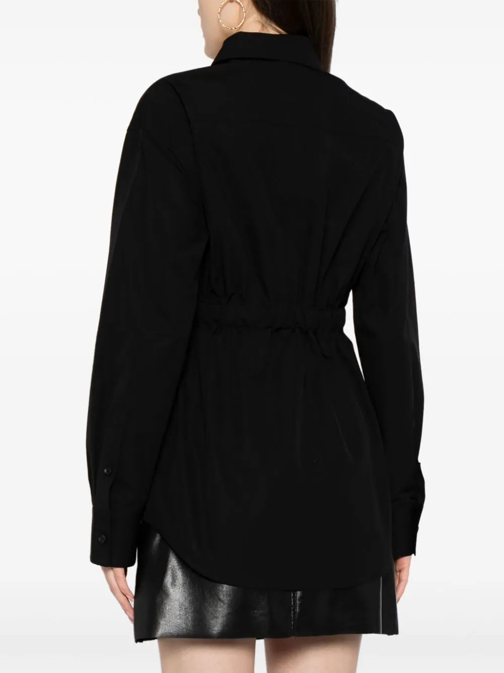 Alexander-Wang-Button-Down-Tunic-Black-4