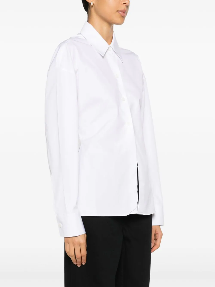 Alexander-Wang-Cinched-Waist-Shirt-White-3