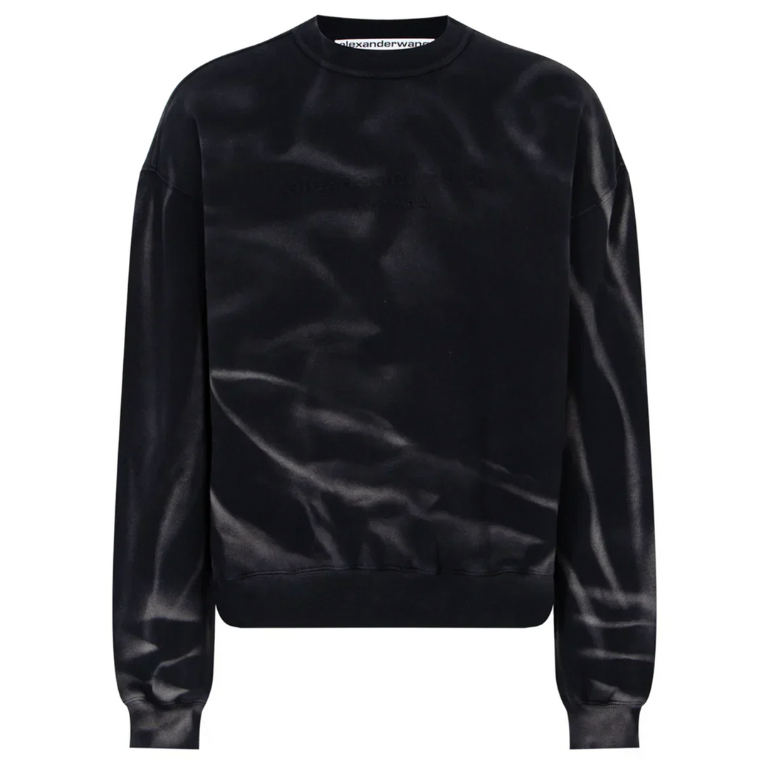 Crease Wash Crewneck Sweatshirt