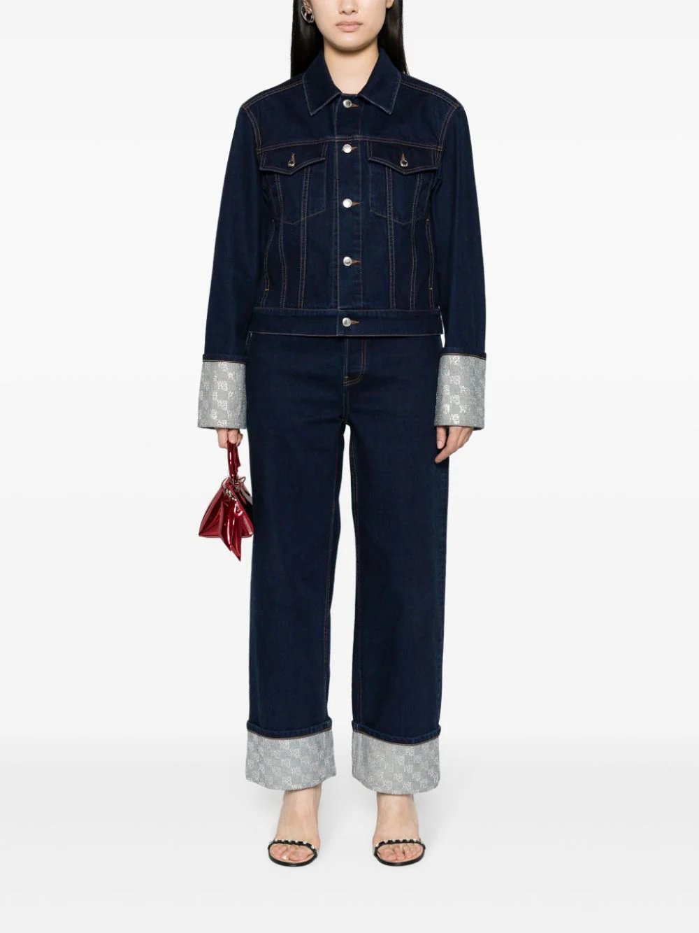 Alexander-Wang-Crystal-Cuff-Stacked-Wang-Jacket-Blue-2