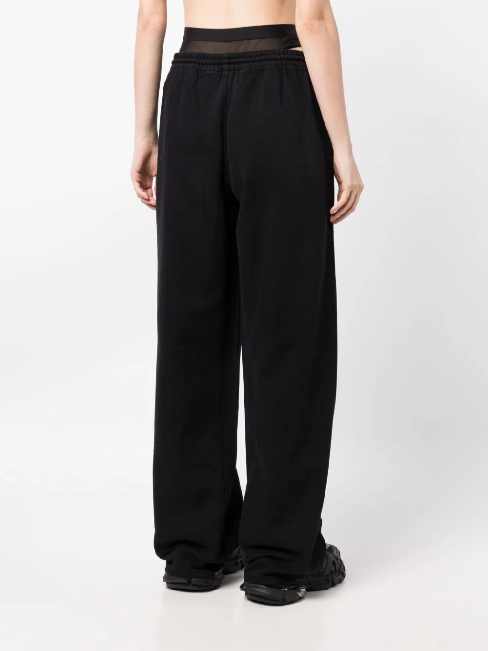 Alexander-Wang-Denim-Track-Pant-Black-Mesh-Black-4