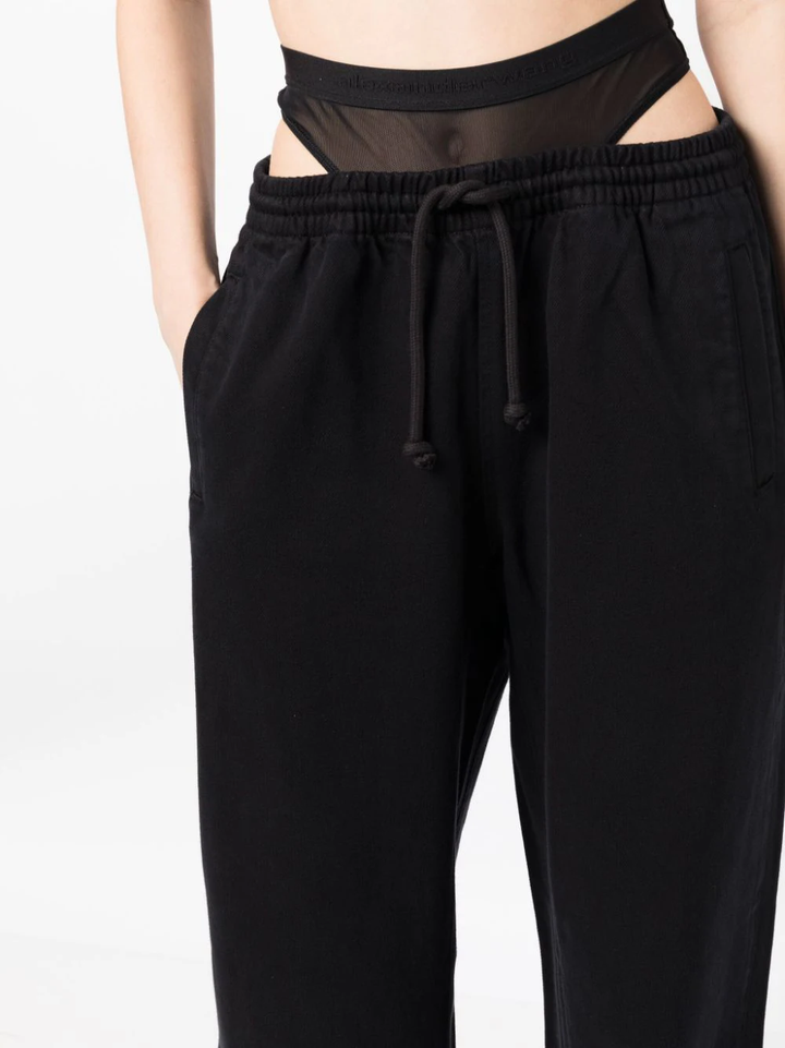 Alexander-Wang-Denim-Track-Pant-Black-Mesh-Black-5