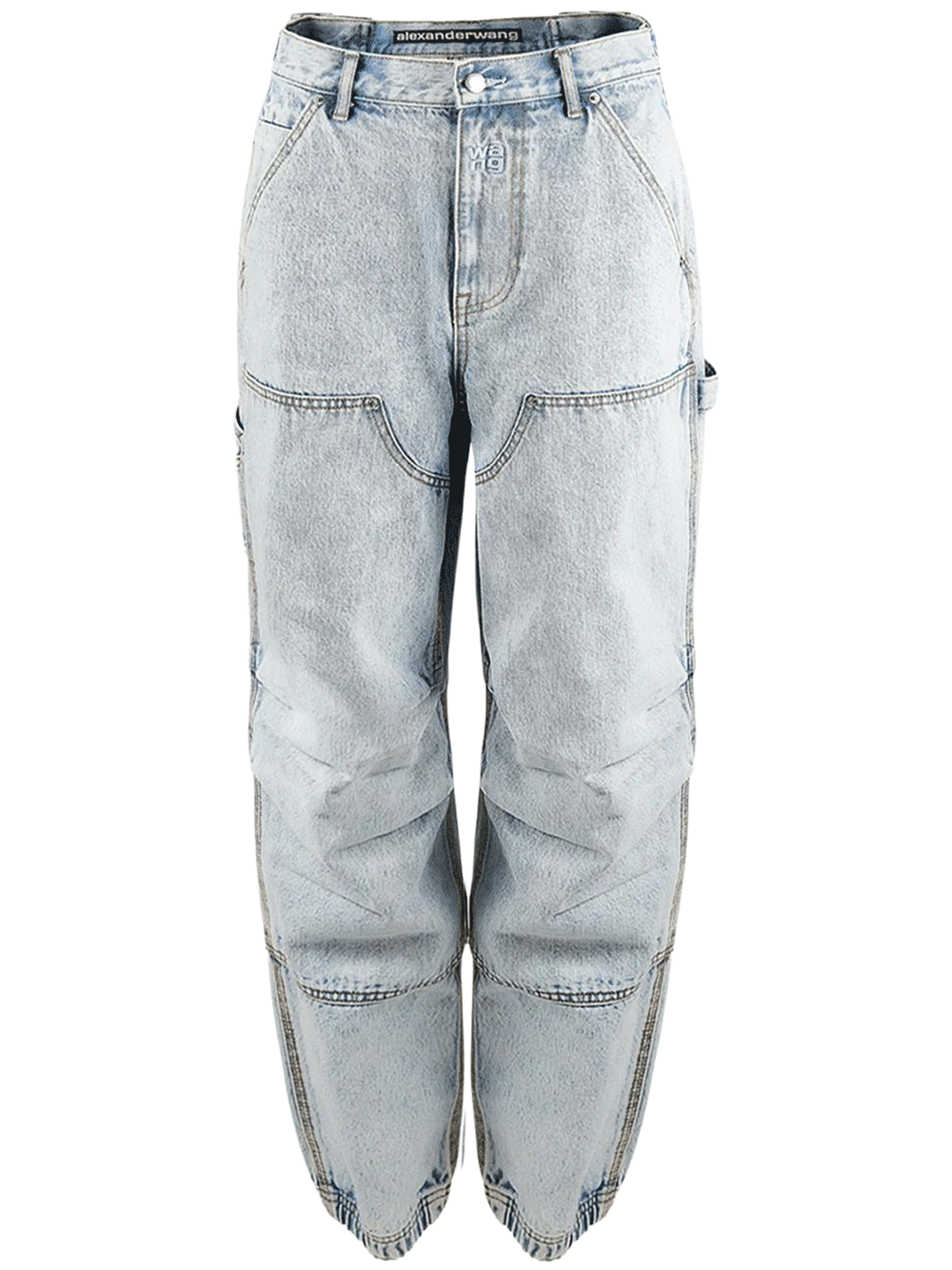 Alexander-Wang-Double-Front-Carpenter-Jeans-Blue-1